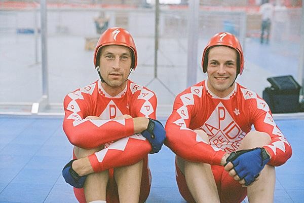 Graeme Obree and Johnny Lee Miller