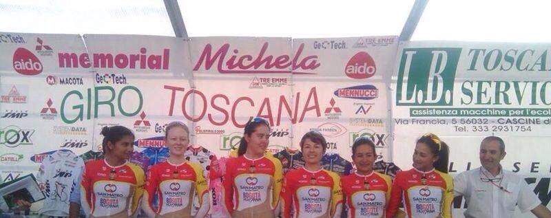 Colombian Women's cycling team