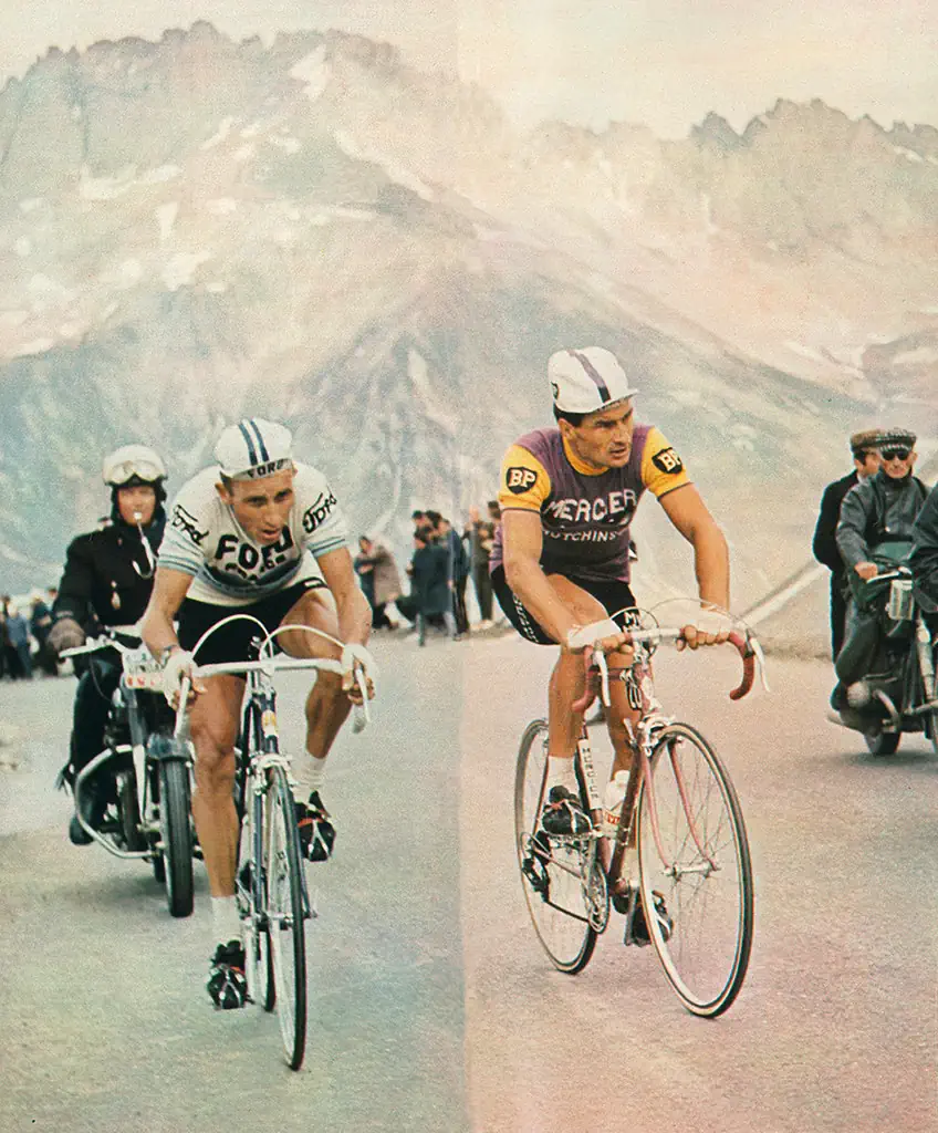 Jacques Anquetil and Raymond Poulidor, Tour de France 1966