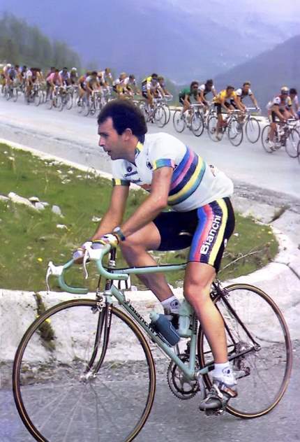 Moreno Argentin at the 1987 Giro d'Italia