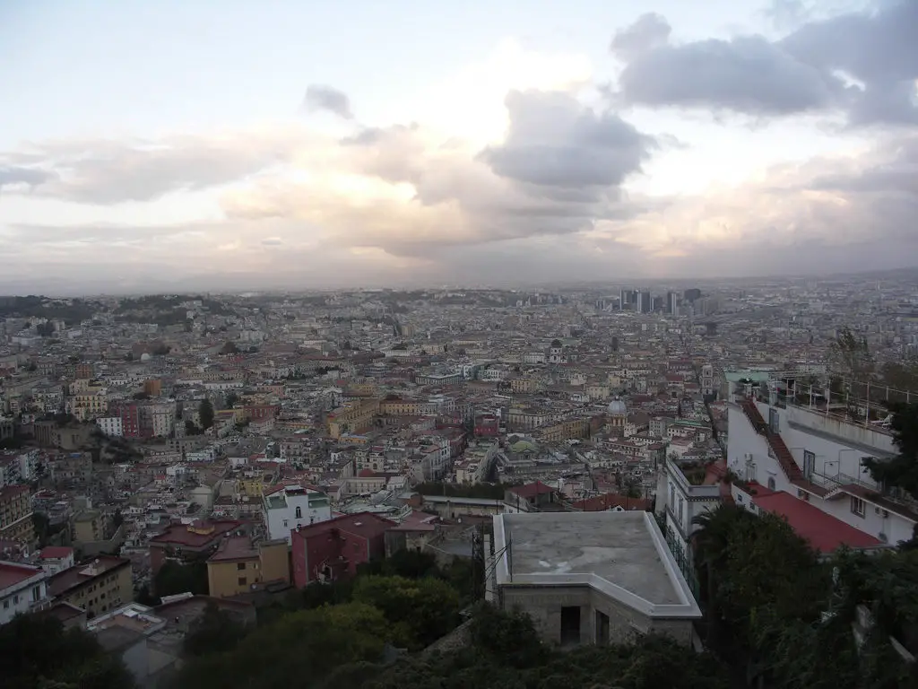 Naples, View from the Castle