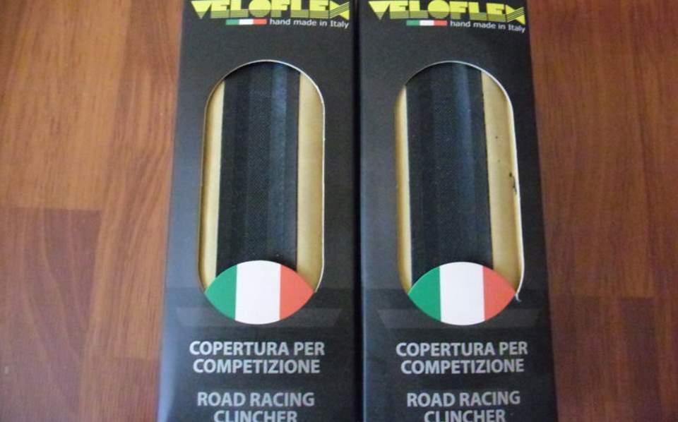 Veloflex Master 700x23c clincher tires - Handmade in Italy