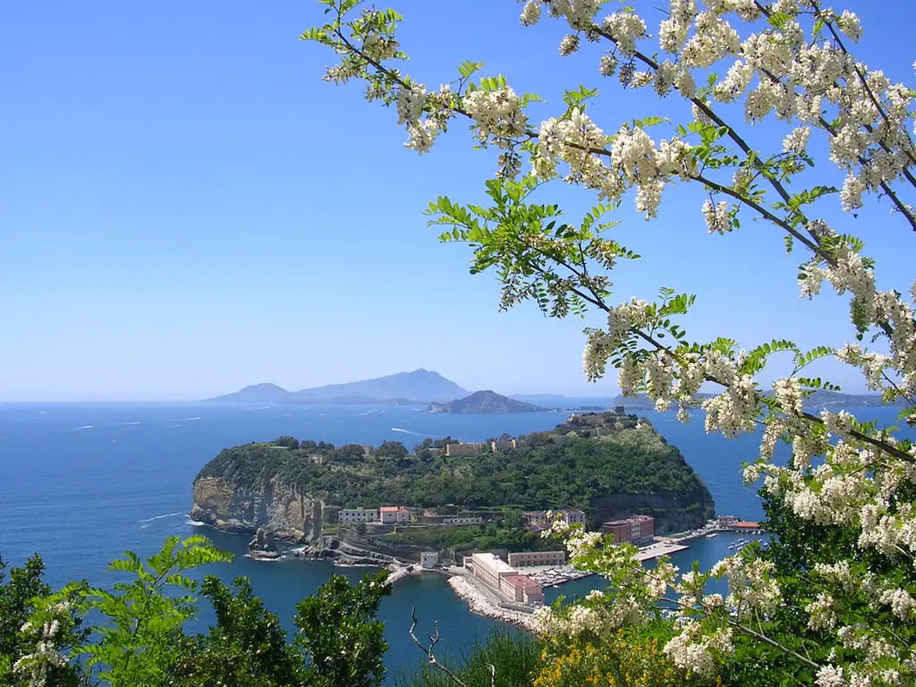 Naples, Veduta dal Parco Virgiliano