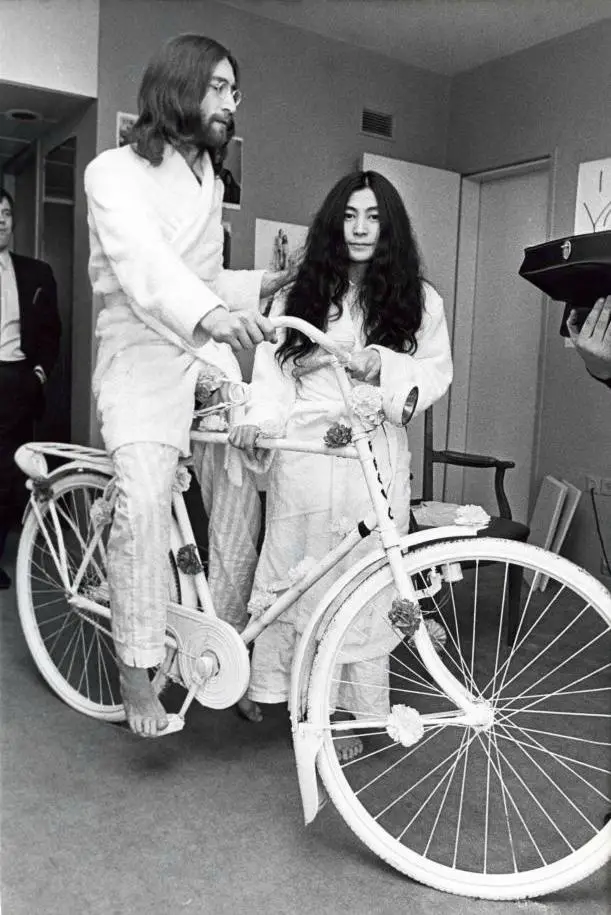 John Lennon and Yoko Ono