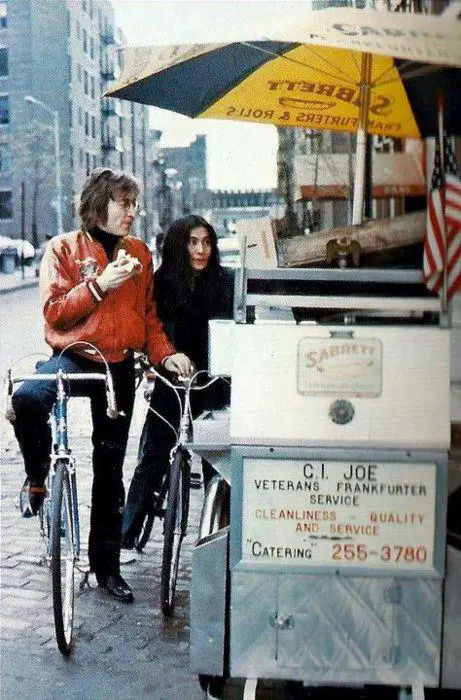 John Lennon and Yoko Ono