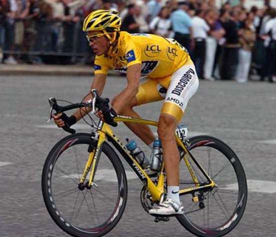 Tour de France winner groupsets: Alberto Contador at 2007 Tour de France