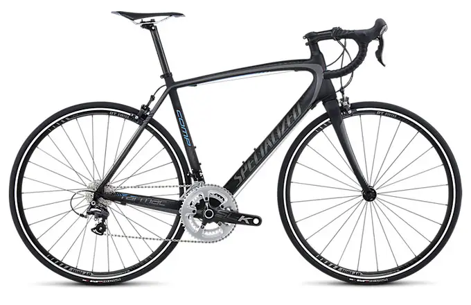 Specialized Tarmac 2013 Comp Mid Compact Satin/Charcoal/Blue