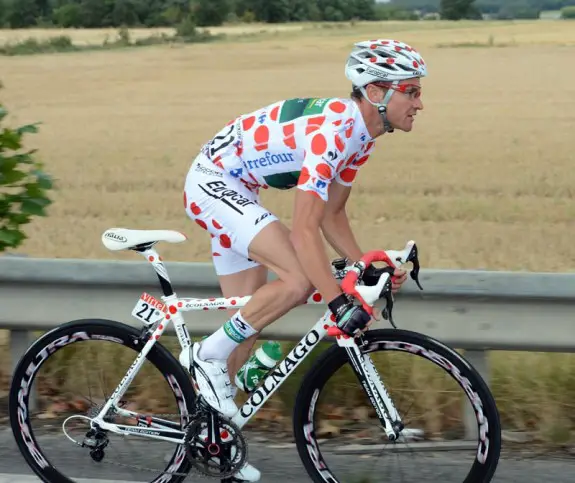 Thomas Voeckler riding Colnago C59 KOM Edition