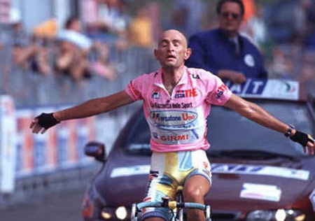 Giro d'Italia History rated by a panel of 100 journalists: Marco Pantani at 1998 Giro
