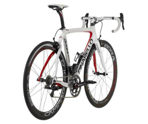 Pinarello Dogma 65.1 Think 2 2013 851 FP50 Bianco, rear view