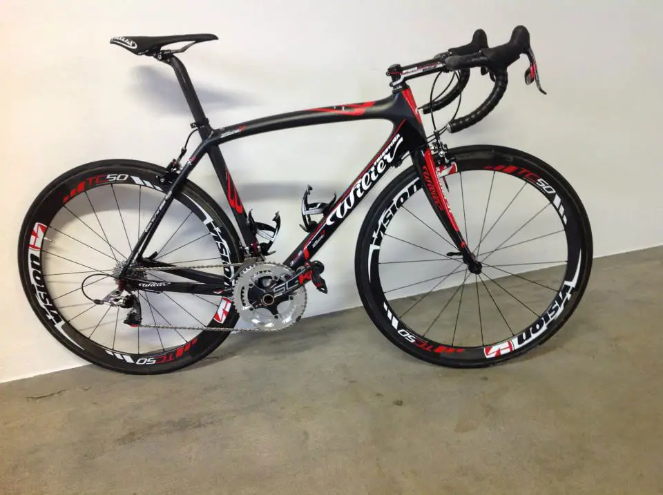 Wilier Triestina Zero7 Red/Black, Team Colombia