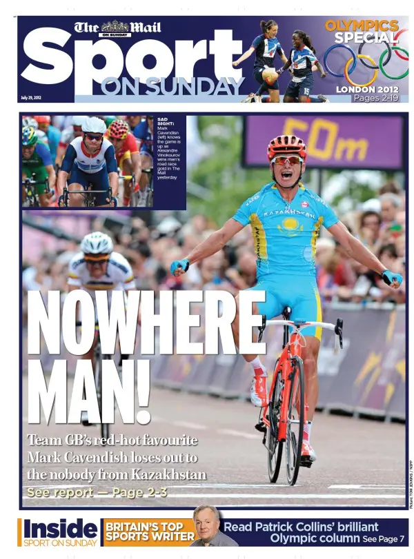 British media and cycling: Vinokourov, nowhere man