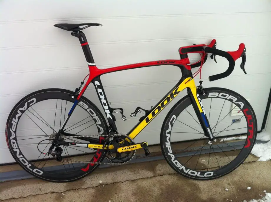 LOOK Mondrian 695 with Campagnolo Super Record