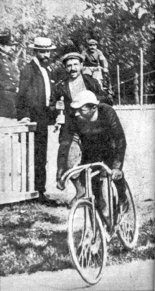 Maurice Garin, winner of the 1903 Tour de France