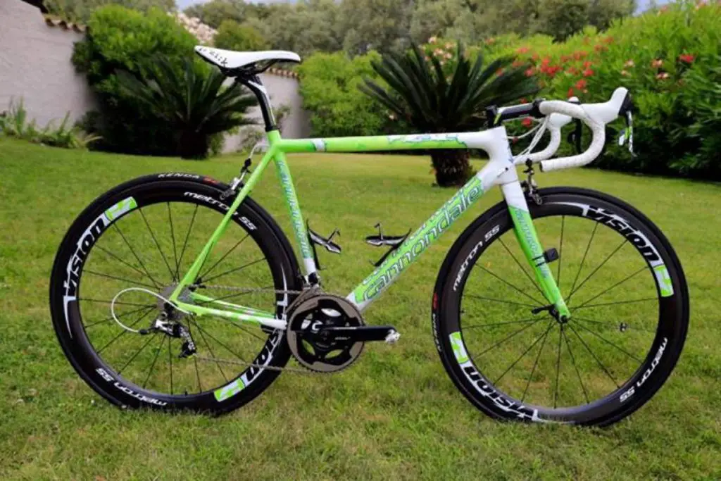 Peter Sagan's Cannondale SuperSix Evo Tour de France 100th special edition: "The Hulk"