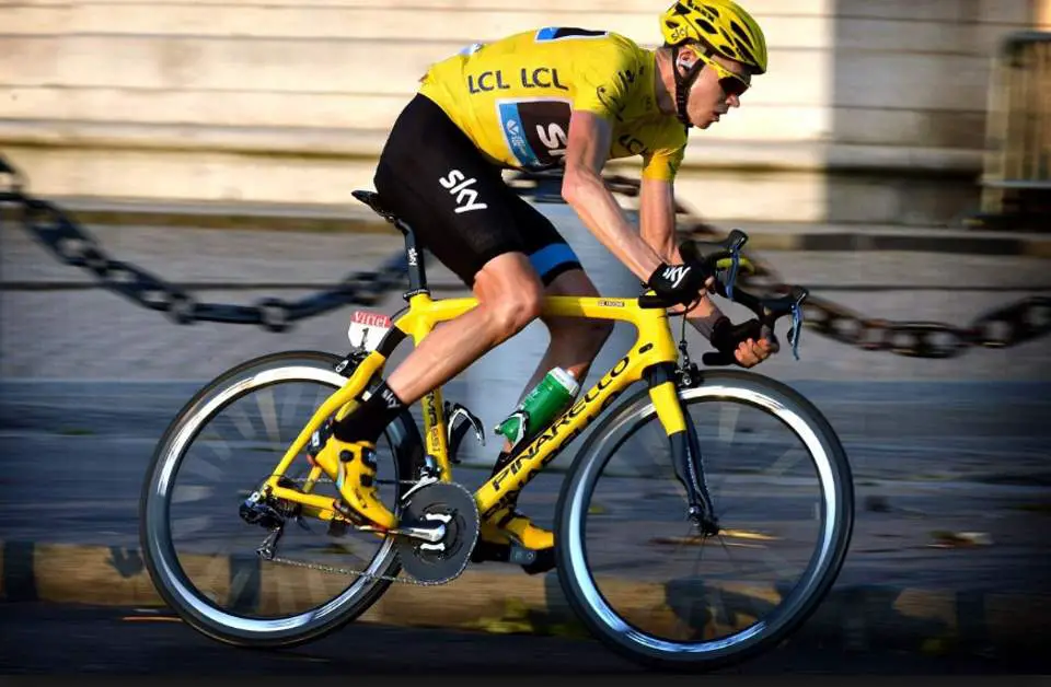 Most iconic bikes in cycling history: Chris Froome at Tour de France 2013
