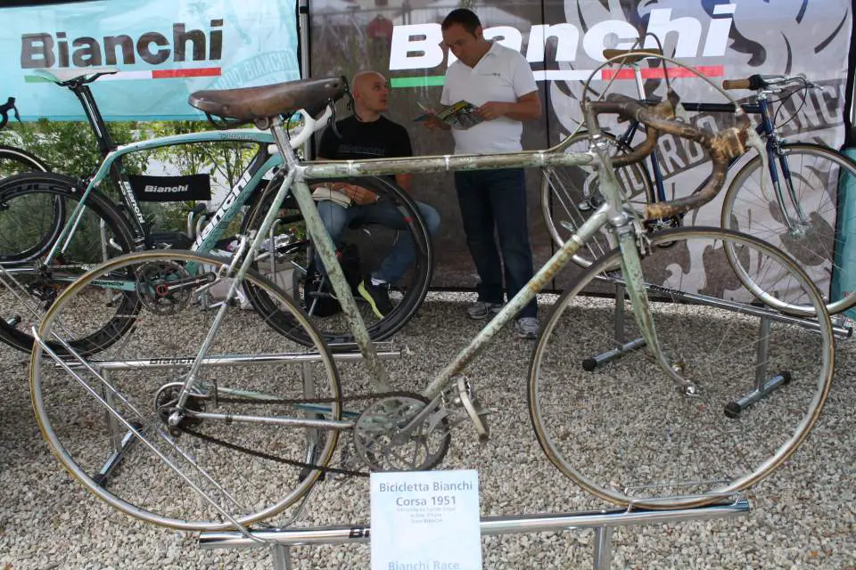 Most iconic bikes in cycling history: Fausto Coppi's 1951 Bianchi Corsa