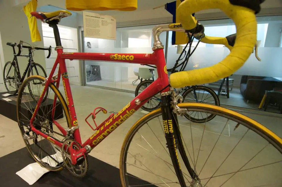 Mario Cipollini's Saeco Cannondale bike