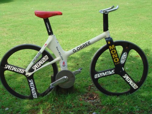 Graeme Obree hour record attempt bike