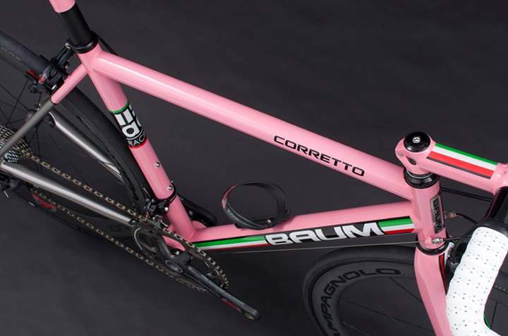 Baum Corretto with Campagnolo 80th Anniversary Groupset-from up