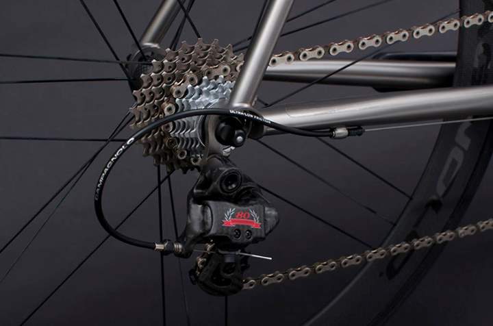 Baum Corretto with Campagnolo 80th Anniversary Groupset-rear derailleur