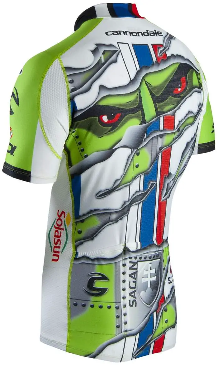 Peter Sagan's new jersey-back