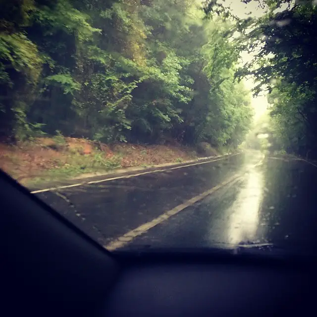 Rain in Bahçeköy, Istanbul