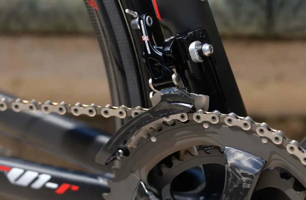 Colnago V1-r Campagnolo Super Record front derailleur