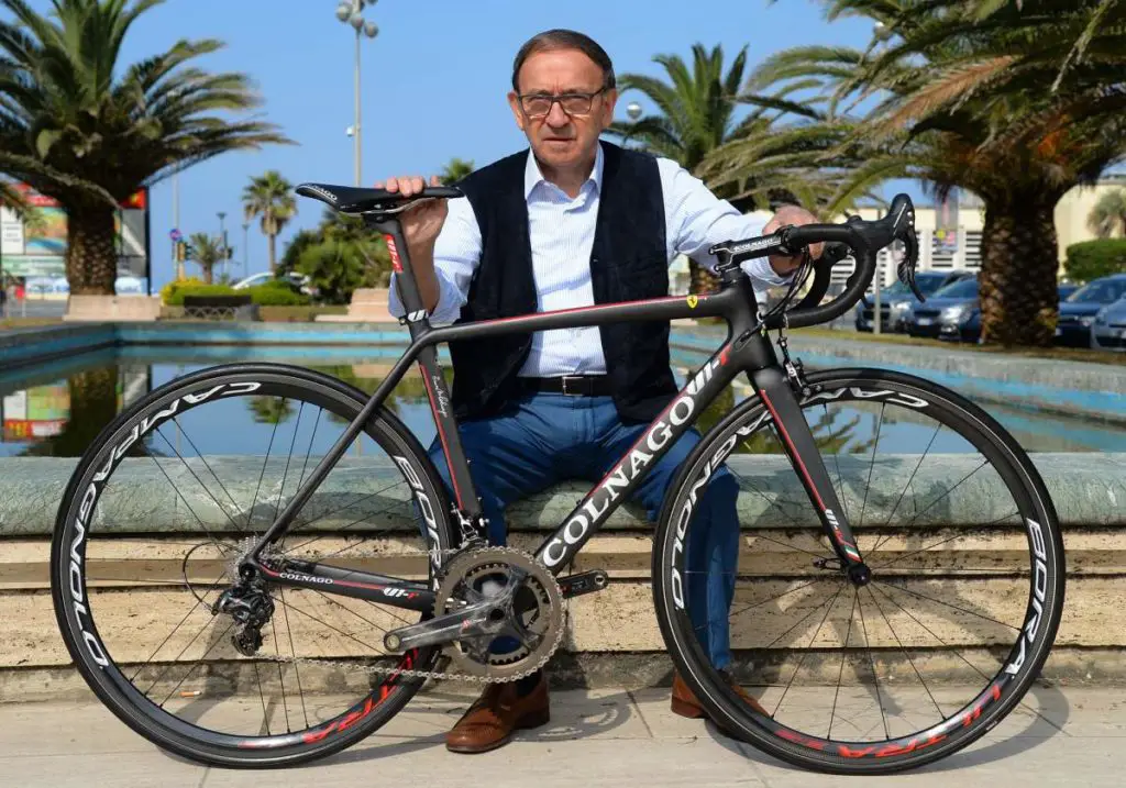 Colnago V1-r with Ernesto Colnago