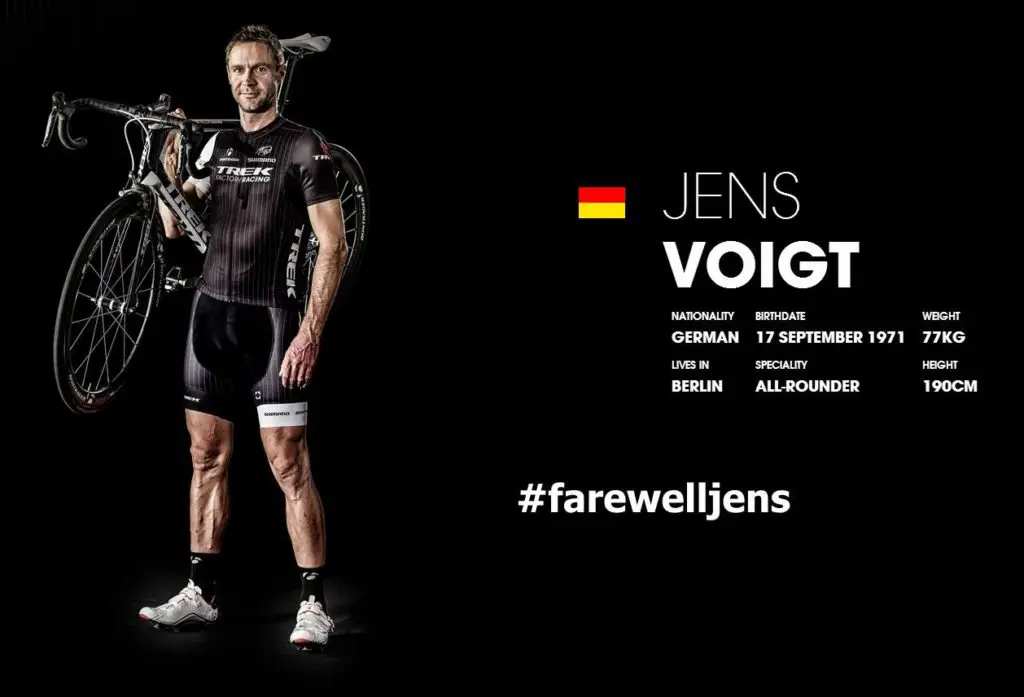 Jens Voigt's Trek Factory Racing rider info