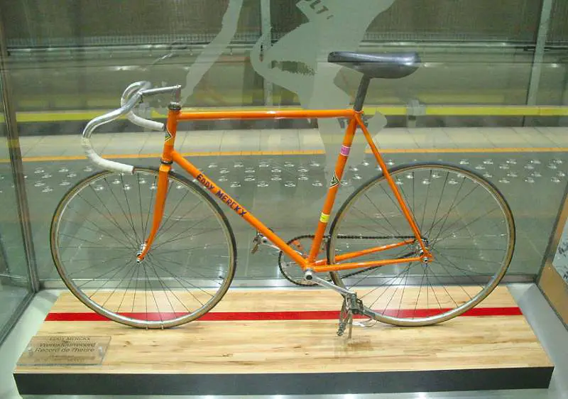 Eddy Merckx Hour Record Bike