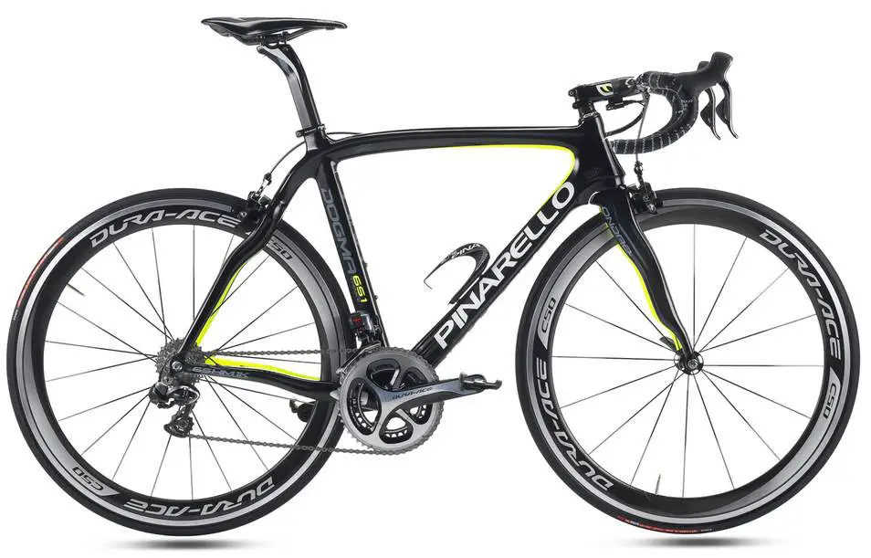 Pinarello DOGMA 65.1 - Carbon Torayca® 65HM1K - 863 FP50 Nero Giallo Fluo Shiny - side view