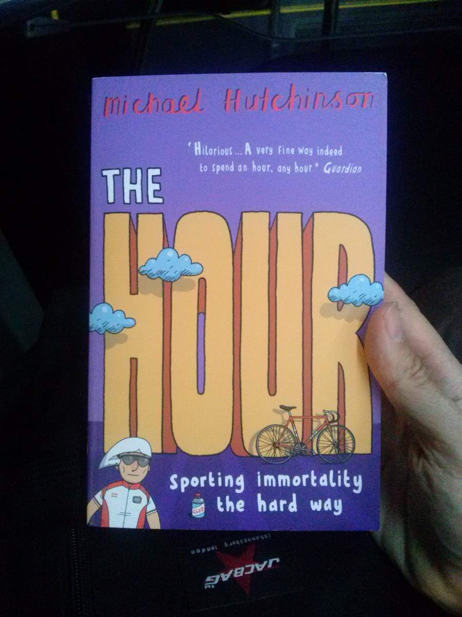 The cover of Michael Hutchinson's "The Hour"