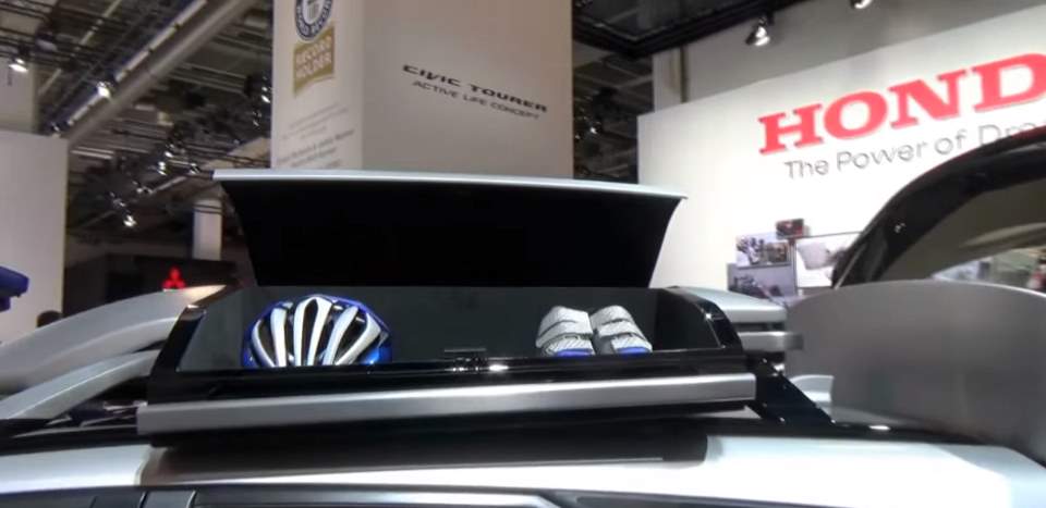 Honda Civic Tourer Active Life Concept car 2016 - roof box