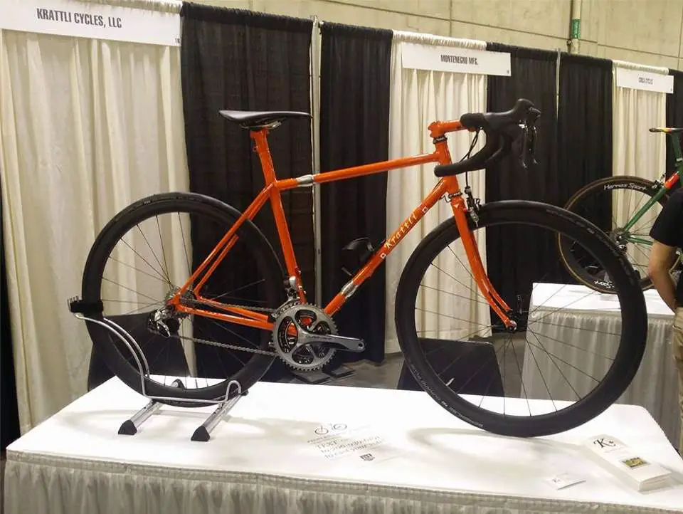 A Krattli road bike at the NAHBS 2016