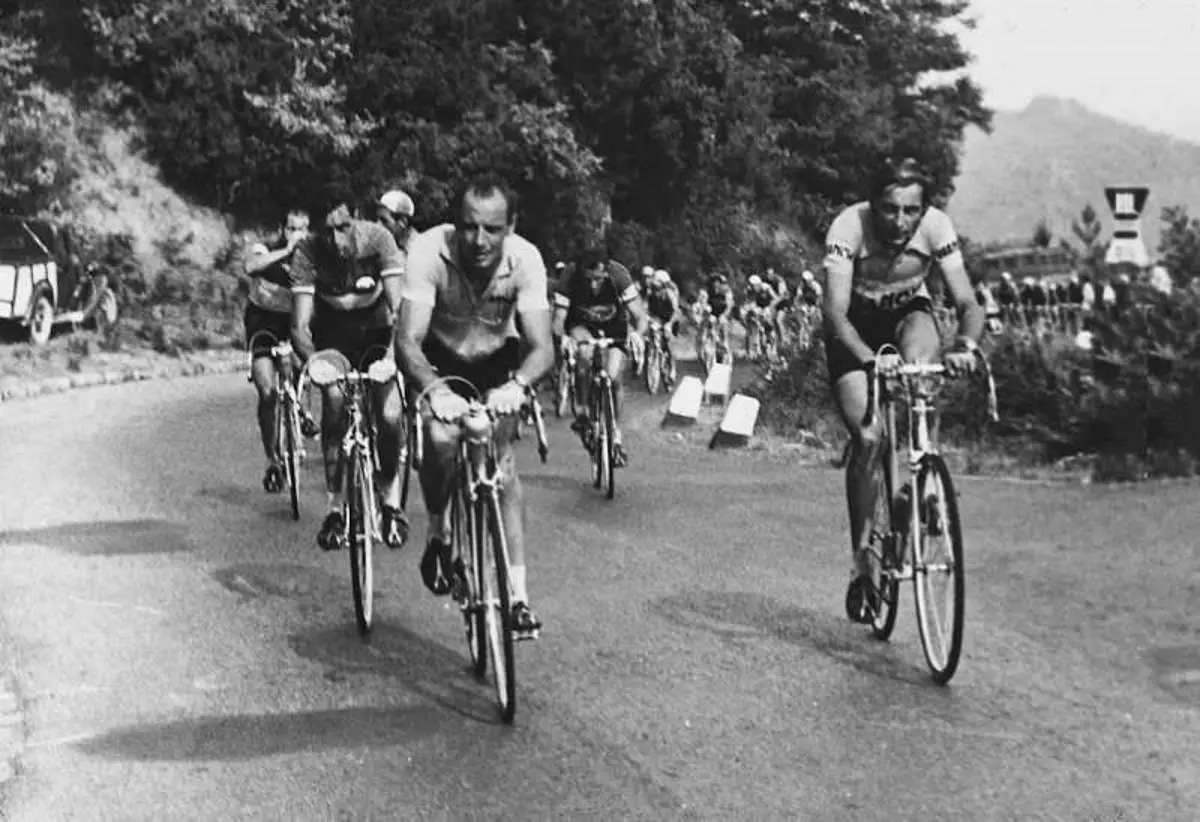 Fausto Coppi and Hugo Koblet, Giro d’Italia 1953