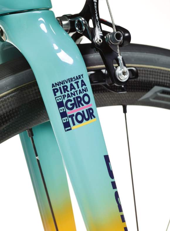 Bianchi Specialissima 2018 Marco Pantani Edition - fork