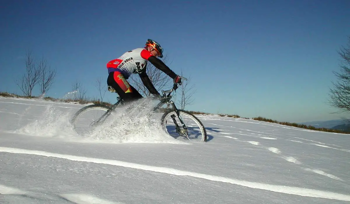 MTB in snow