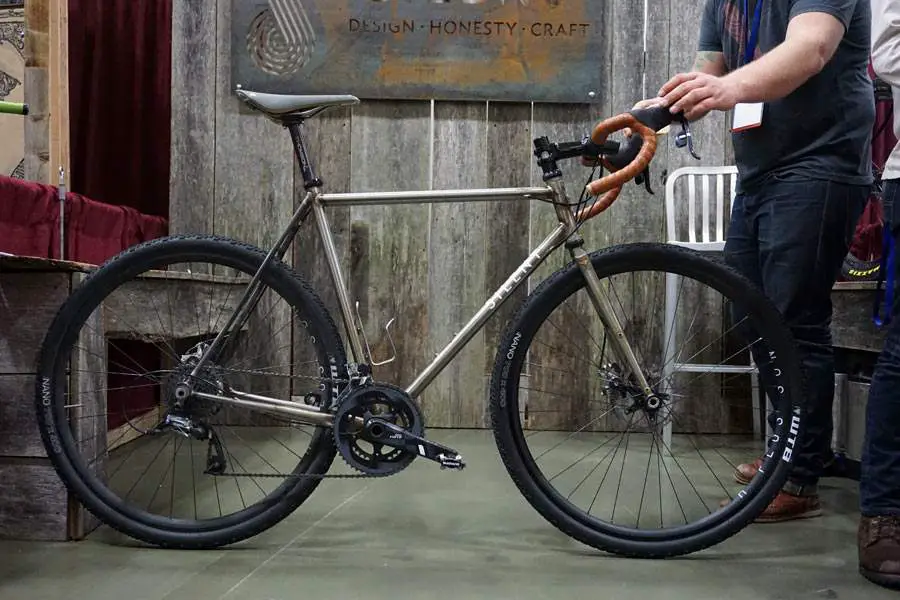 Boutique bicycle manufacturers: A Silent Cyclo-x bike.