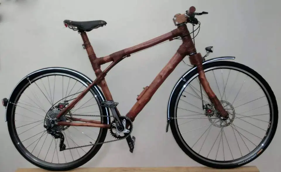 Boutique bicycle manufacturers: BEAMZ brown bike