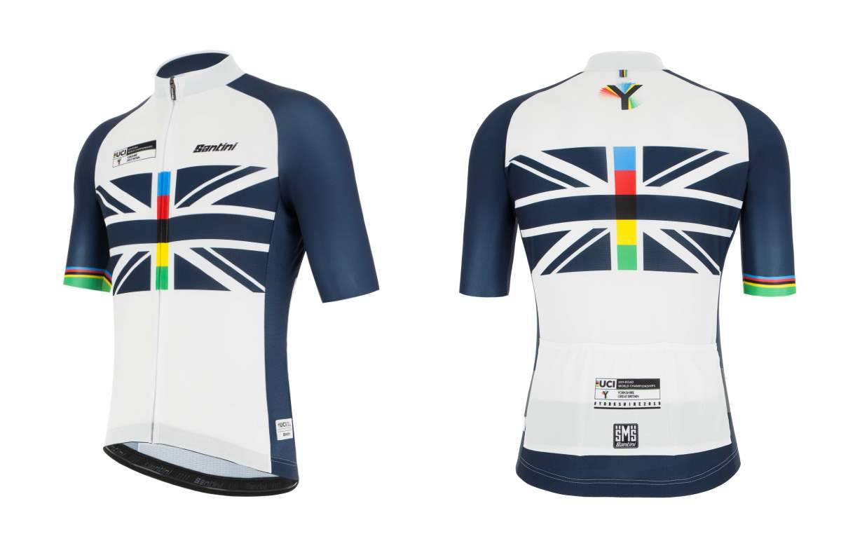 The World Championships-inspired Santini line dedicated to Yorkshire - SANTINI 2019 UJACK jersey