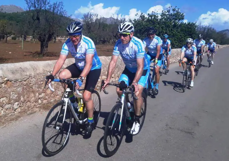 Riding with Sean Kelly in Mallorca