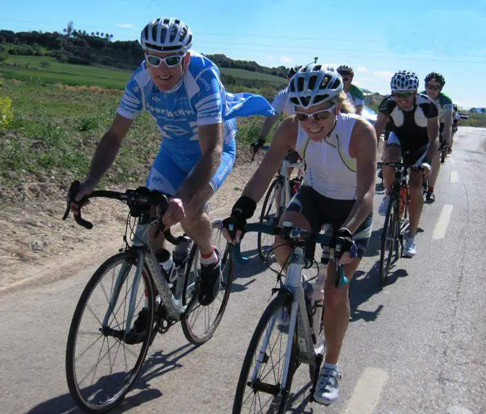 Riding with Sean Kelly in Mallorca