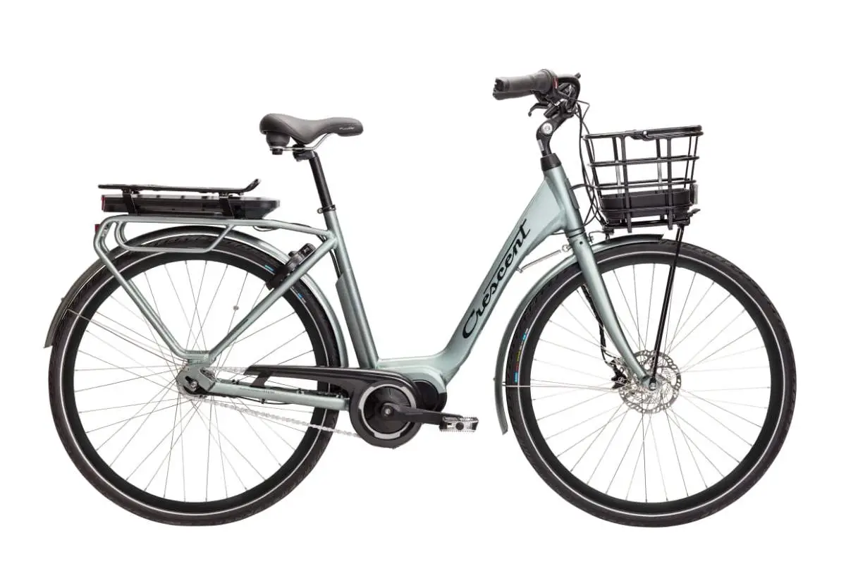 Crescent and blubrake present the world s first city e bike with