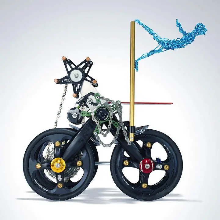 SRAM pART Project - "The Amazing Hjalmer and His Astonishing One-Person Self-Propelled Circus Machine" by Bruce White