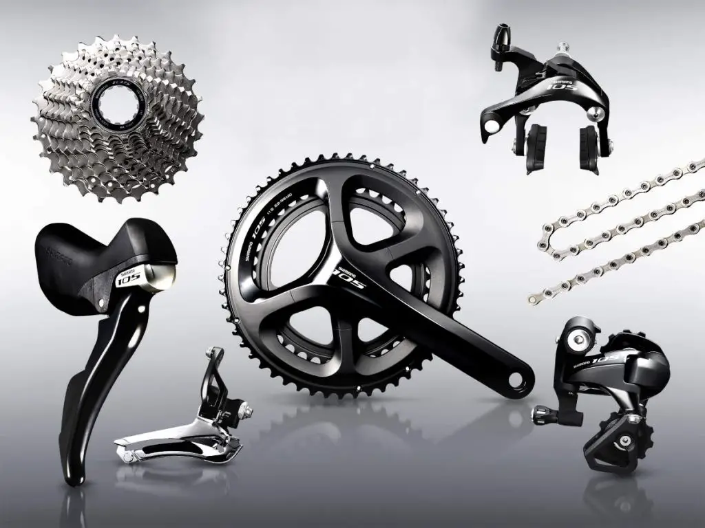 Shimano 105 2015 11-speed groupset (black)