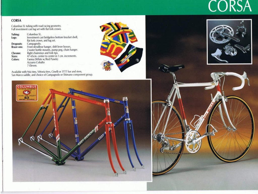Eddy Merckx Corsa 1990 catalog