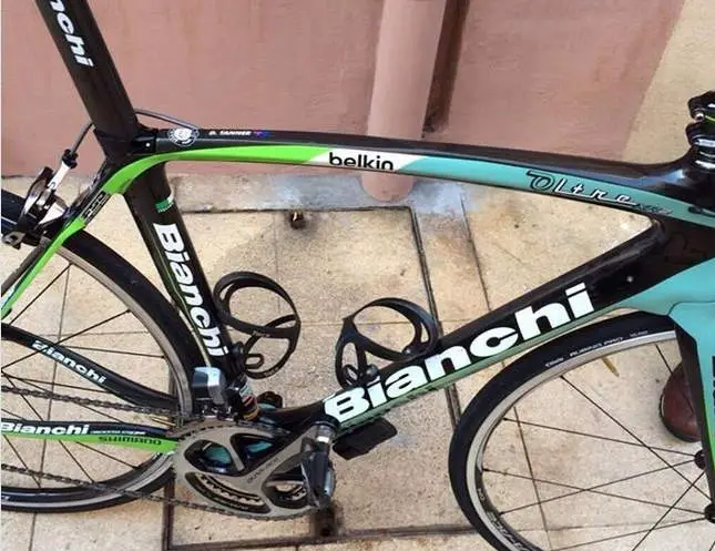 The first look at Team Belkin's Bianchi Oltre XR.2