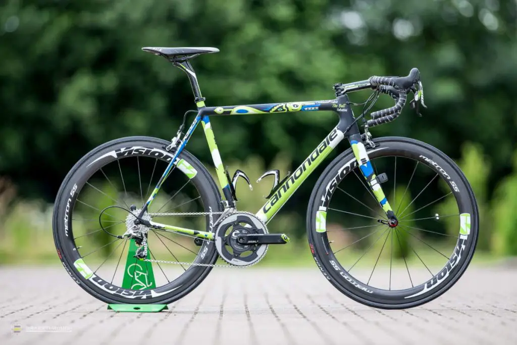Fabio Sabatini custom-painted Cannondale EVO bike for the Tour de France 2014