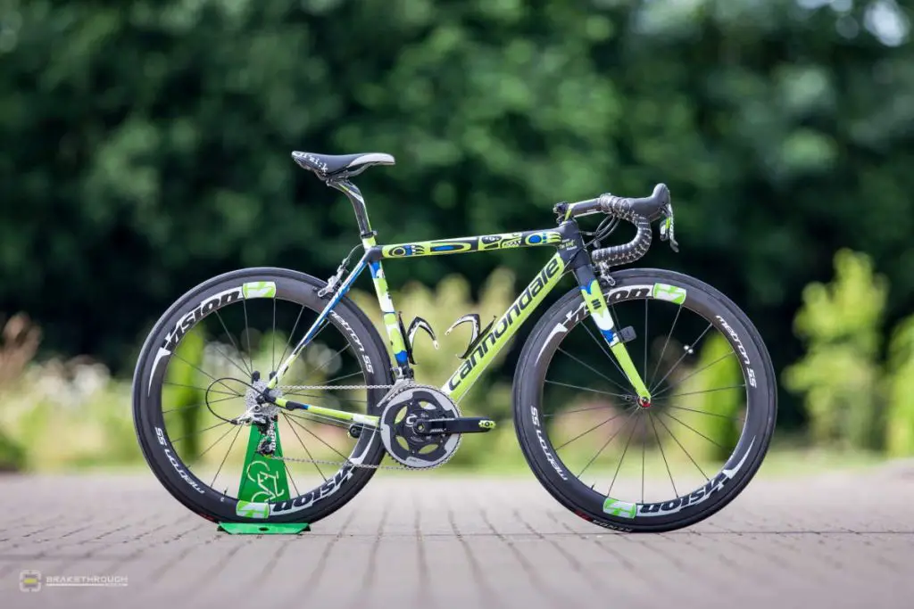Marco Marcato custom-painted Cannondale EVO bike for the Tour de France 2014